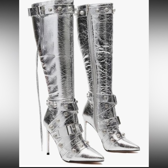 VOMIRA Stiletto Boots for Women Knee High Boots 6.5 NIB - Picture 1 of 12